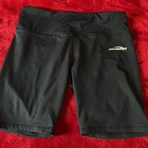 RBX Black Biker Shorts | High Waist Athletic Activewear | Size L | NWOT